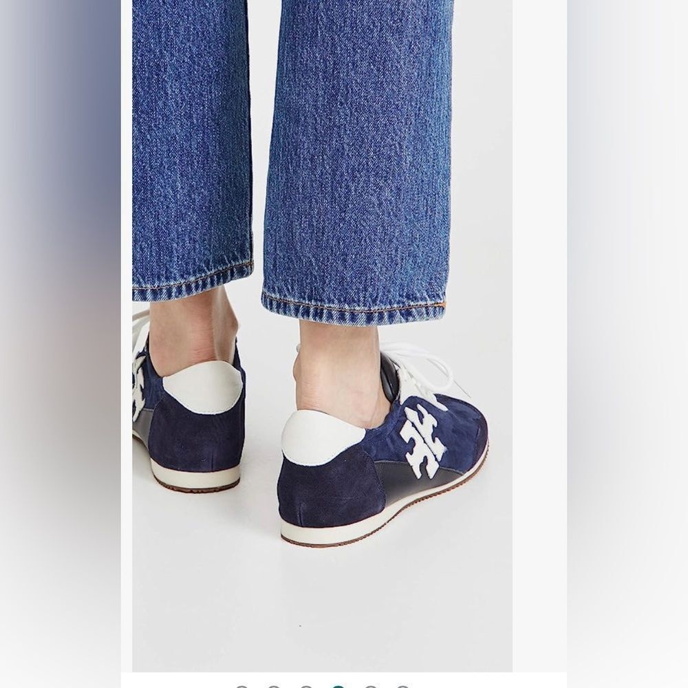 LAST CHANCE TORY BURCH suede sneaker - Picture 13 of 13